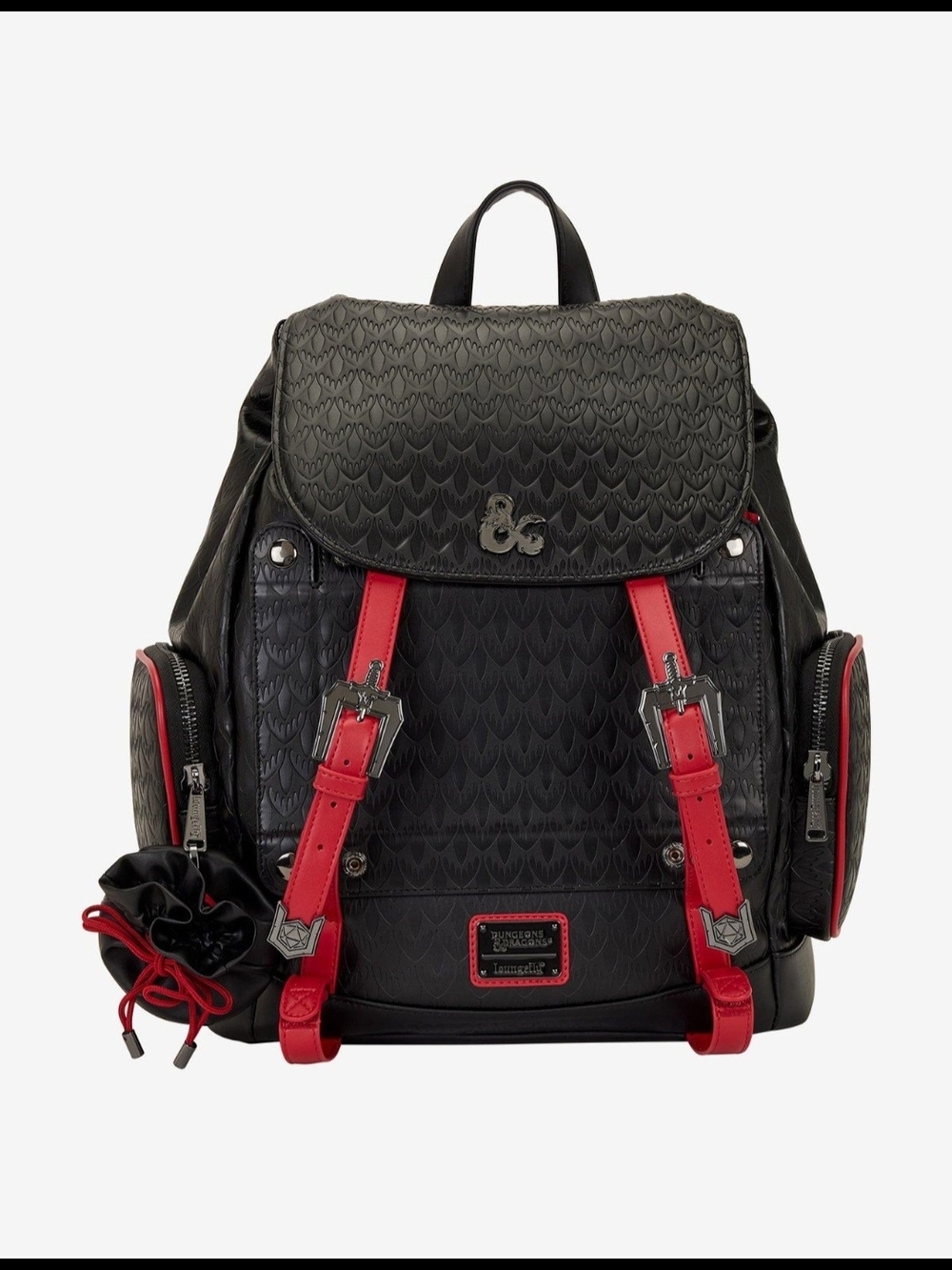 Loungefly Dungeons & Dragons Full Size  Backpack with Coin Bag